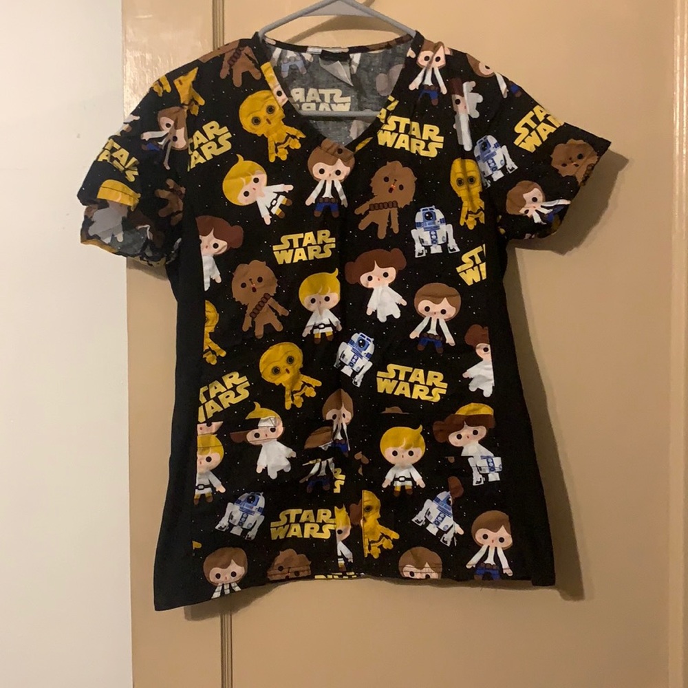 Star Wars scrub top